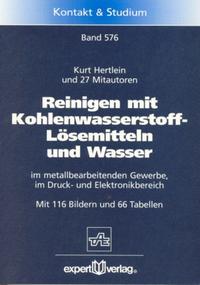 Vorderes Coverbild Reinigen mit Kohlenwasserstoff-Lösemitteln und Wasser
