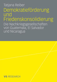 Vorderes Coverbild Demokratieförderung und Friedenskonsolidierung