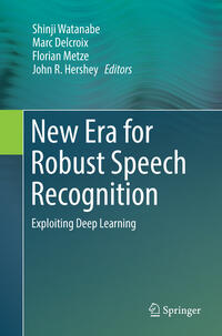 Vorderes Coverbild New Era for Robust Speech Recognition