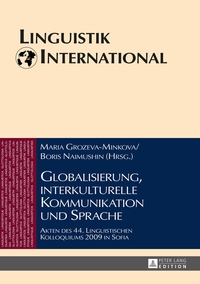 Vorderes Coverbild Globalisierung, interkulturelle Kommunikation und Sprache