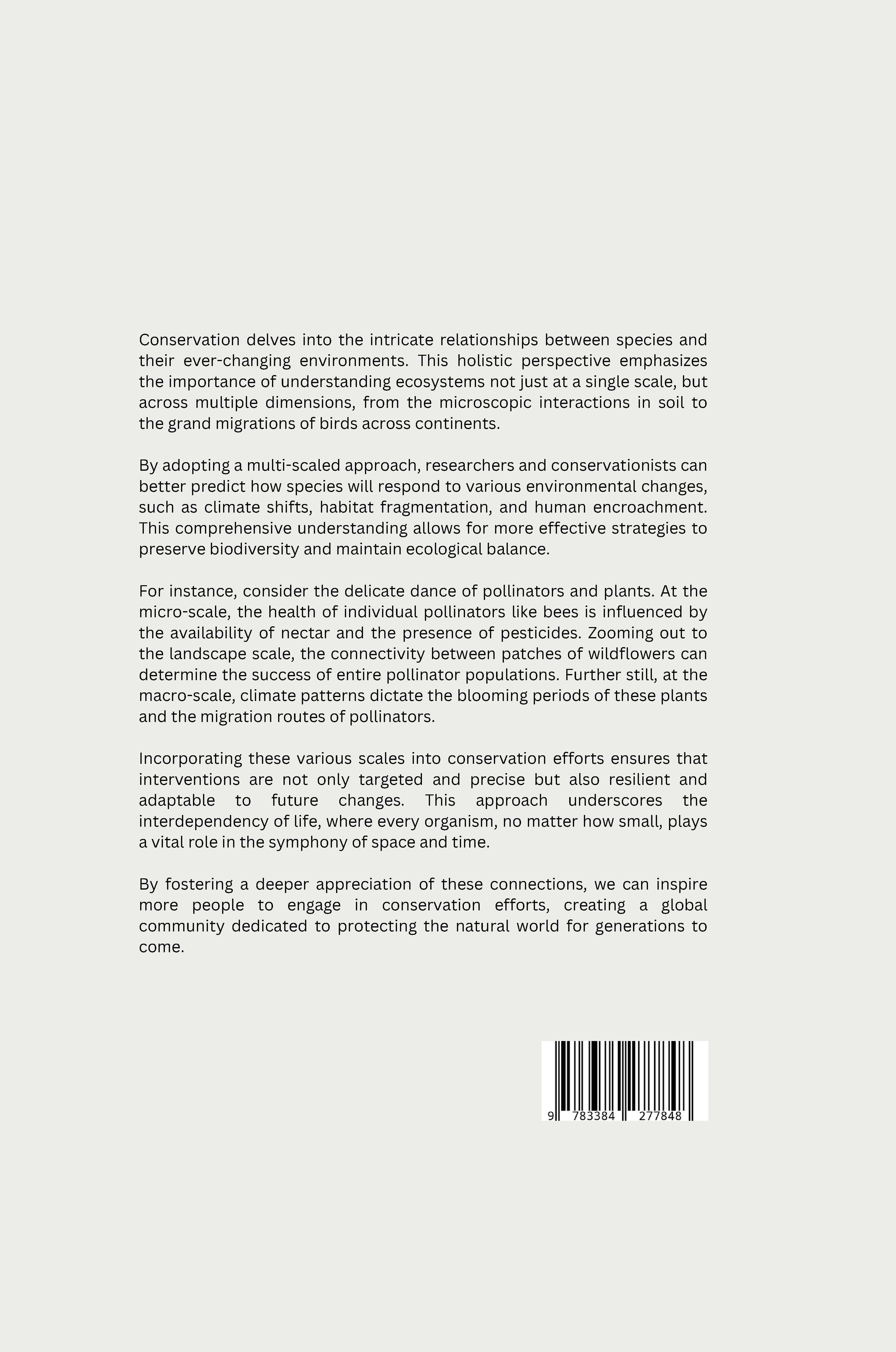 Rückseitencover The Symphony of Space and Time: A Multi-Scaled Approach to Wildlife Habitat