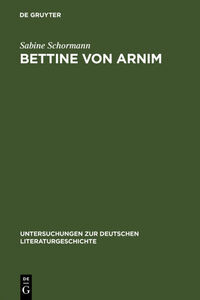 Vorderes Coverbild Bettine von Arnim