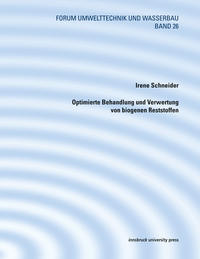 Vorderes Coverbild Optimierte Behandlung und Verwertung von biogenen Rohstoffen