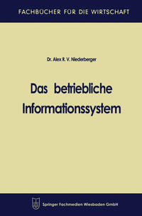 Vorderes Coverbild Das betriebliche Informationssystem