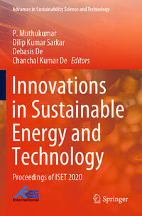 Vorderes Coverbild Innovations in Sustainable Energy and Technology