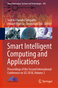 Vorderes Coverbild Smart Intelligent Computing and Applications