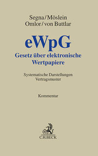 Vorderes Coverbild Gesetz über elektronische Wertpapiere