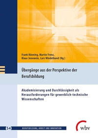 Vorderes Coverbild Übergänge aus der Perspektive der Berufsbildung