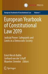 Vorderes Coverbild European Yearbook of Constitutional Law 2019