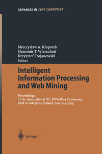 Vorderes Coverbild Intelligent Information Processing and Web Mining