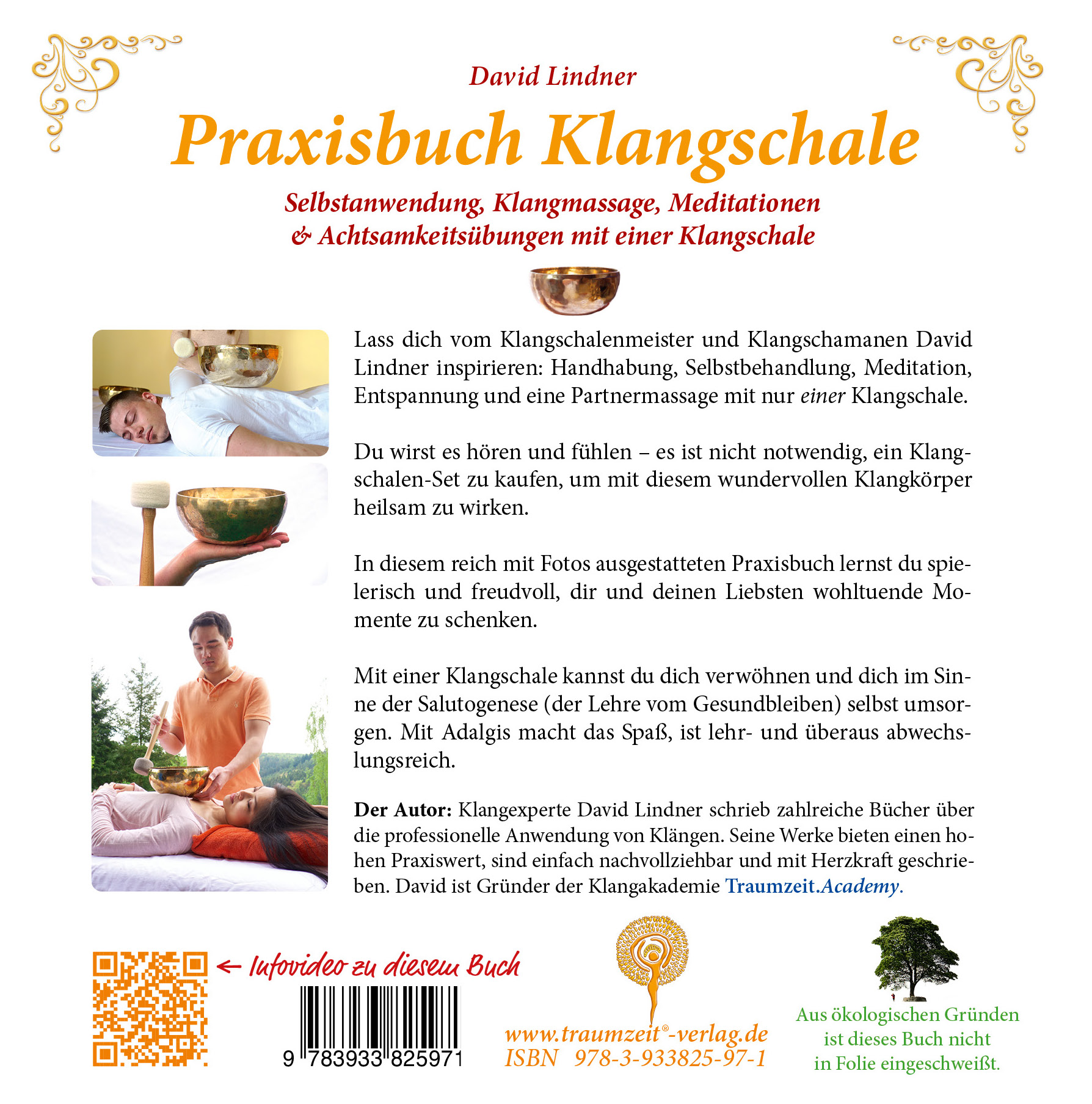 Rückseitencover Praxisbuch Klangschale - Lass es dir gutgehn ...