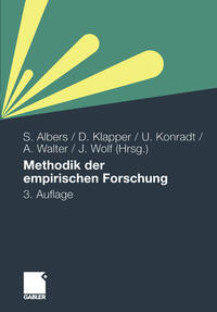 Vorderes Coverbild Methodik der empirischen Forschung