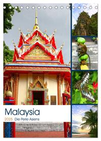 Vorderes Coverbild Malaysia - Die Perle Asiens (Tischkalender 2025 DIN A5 hoch), CALVENDO Monatskalender