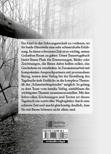 Rückseitencover Trauertagebuch