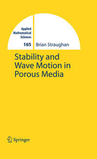Vorderes Coverbild Stability and Wave Motion in Porous Media