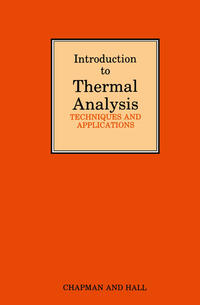 Vorderes Coverbild Introduction to Thermal Analysis