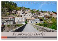 Vorderes Coverbild Frankreichs Dörfer (Tischkalender 2025 DIN A5 quer), CALVENDO Monatskalender