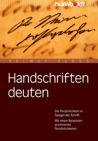 Vorderes Coverbild Handschriften deuten