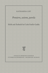 Vorderes Coverbild Pensiero, azione, parola