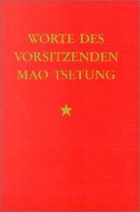 Vorderes Coverbild Worte des Vorsitzenden Mao Tsetung