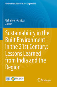 Vorderes Coverbild Sustainability in the Built Environment in the 21st Century: Lessons Learned from India and the Region