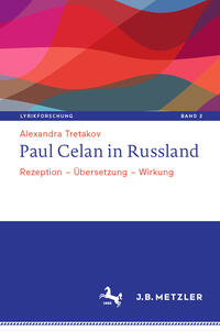 Vorderes Coverbild Paul Celan in Russland