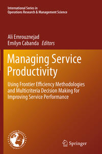 Vorderes Coverbild Managing Service Productivity