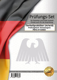 Vorderes Coverbild Tierheilpraktiker - Prüfungsfach: Sinnesorgane -&nbsp;Prüfungs-Set