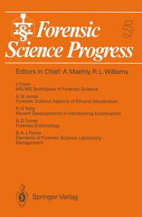 Vorderes Coverbild Forensic Science Progress