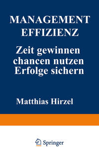 Vorderes Coverbild Management Effizienz