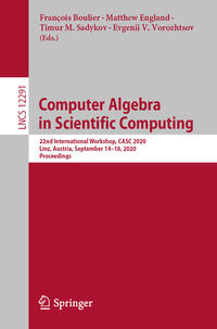 Vorderes Coverbild Computer Algebra in Scientific Computing