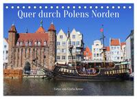 Vorderes Coverbild Quer durch Polens Norden (Tischkalender 2025 DIN A5 quer), CALVENDO Monatskalender