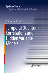 Vorderes Coverbild Temporal Quantum Correlations and Hidden Variable Models