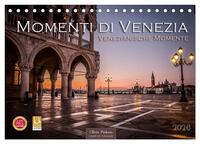 Vorderes Coverbild Momenti di Venezia - Venezianische Momente (Tischkalender 2026 DIN A5 quer), CALVENDO Monatskalender