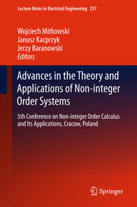 Vorderes Coverbild Advances in the Theory and Applications of Non-integer Order Systems