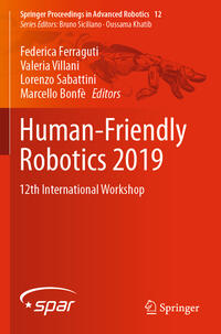 Vorderes Coverbild Human-Friendly Robotics 2019