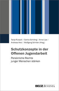 Vorderes Coverbild Schutzkonzepte in der Offenen Jugendarbeit