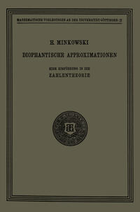Vorderes Coverbild Diophantische Approximationen