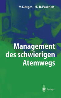 Vorderes Coverbild Management des schwierigen Atemwegs