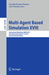 Vorderes Coverbild Multi-Agent Based Simulation XVIII