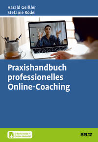 Vorderes Coverbild Praxishandbuch professionelles Online-Coaching