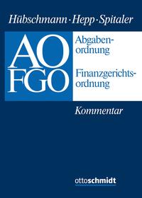 Vorderes Coverbild Abgabenordnung - Finanzgerichtsordnung
