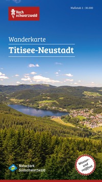 Vorderes Coverbild Hochtouren Wanderkarte Titisee-Neustadt