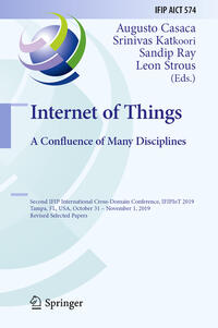 Vorderes Coverbild Internet of Things. A Confluence of Many Disciplines
