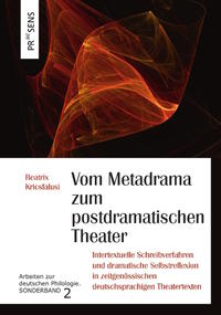 Vorderes Coverbild Vom Metadrama zum postdramatischen Theater