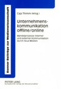 Vorderes Coverbild Unternehmenskommunikation offline/online