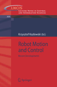 Vorderes Coverbild Robot Motion and Control