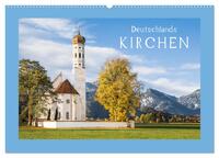 Vorderes Coverbild Deutschlands Kirchen (Wandkalender 2026 DIN A2 quer), CALVENDO Monatskalender