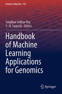 Vorderes Coverbild Handbook of Machine Learning Applications for Genomics