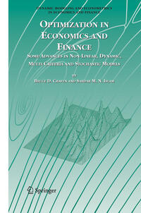 Vorderes Coverbild Optimization in Economics and Finance